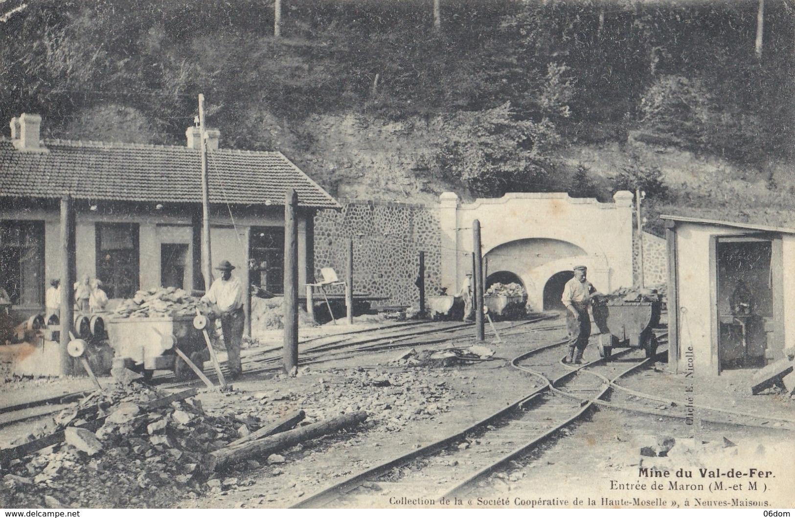 CPA 54 - CHALIGNY - MARON - Mine Du Val De Fer - Rare - Autres & Non Classés