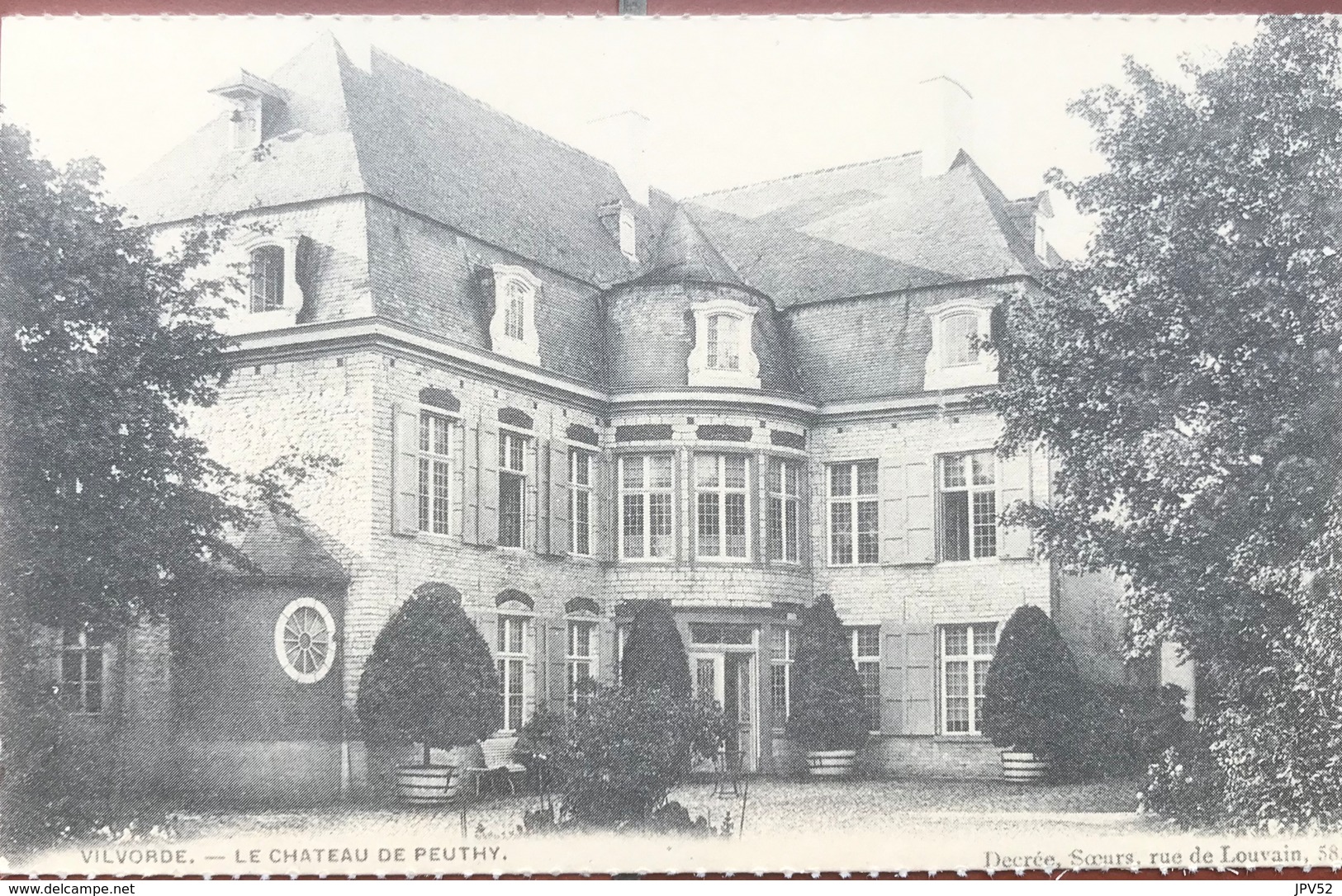 (2070) Vilvoorde - Le Château De Peuthy - Peuthy Kasteel Baetenburg - 1908 - Vilvoorde