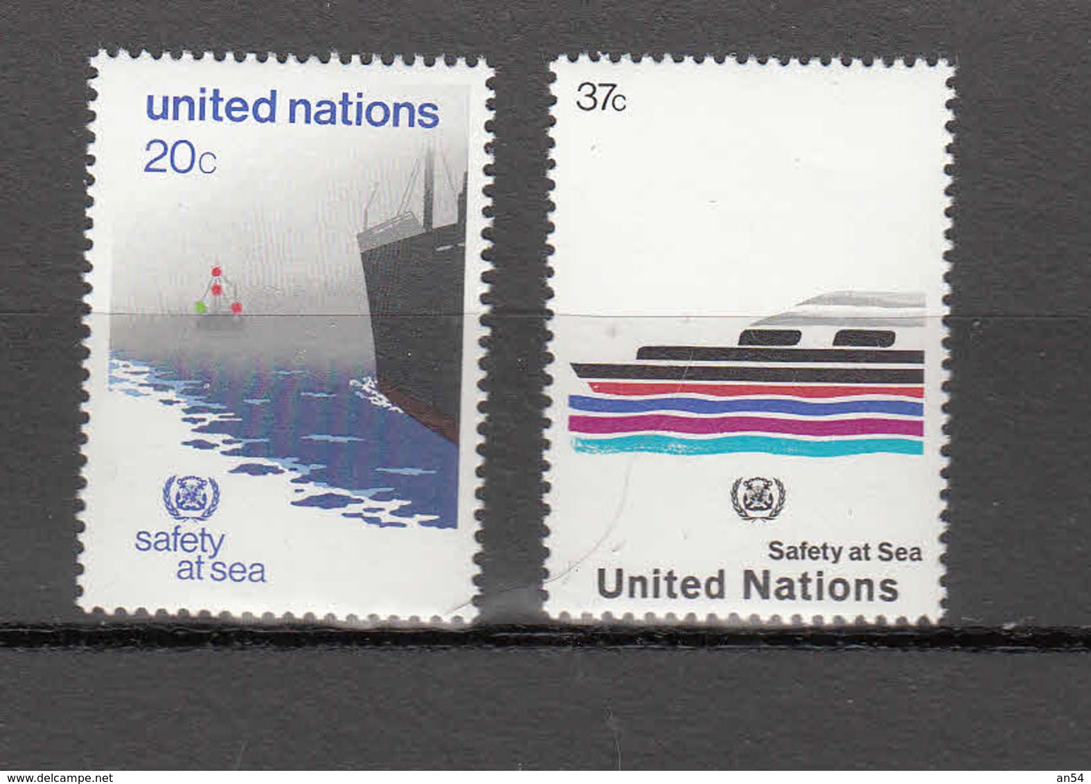 NATIONS  UNIES  NEW-YORK    1983     N°   385-386-387  NEUFS**   CATALOGUE YVERT&TELLIER - Neufs