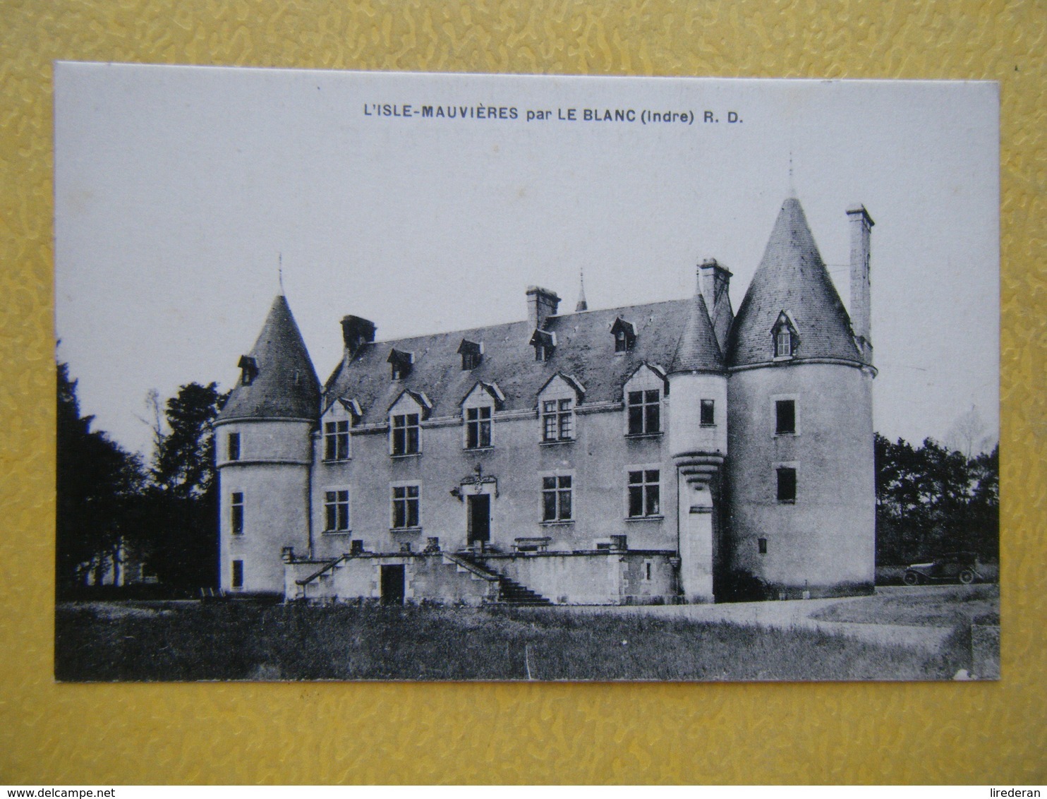 MAUVIÈRES. Le Château De L'Isle Mauvières. - Autres & Non Classés