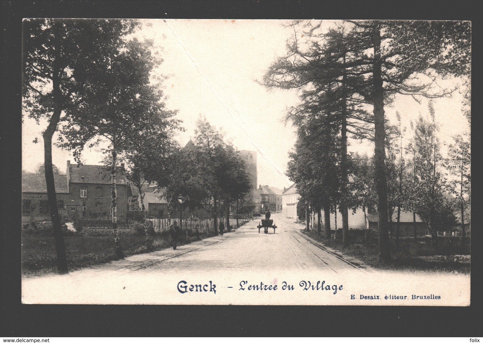 Genk / Genck - L'entrée Du Village - 1912 - Uitgave Desaix - Genk