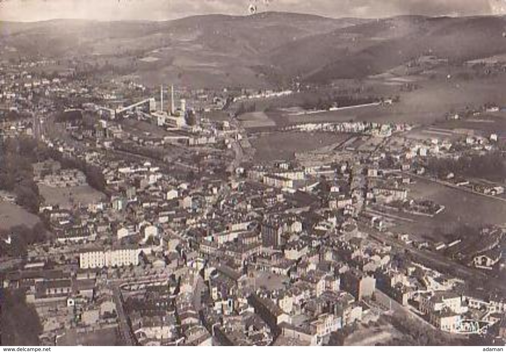 Loire        H39        Le Chambon Feugerolles.Vue Générale Aérienne - Le Chambon Feugerolles