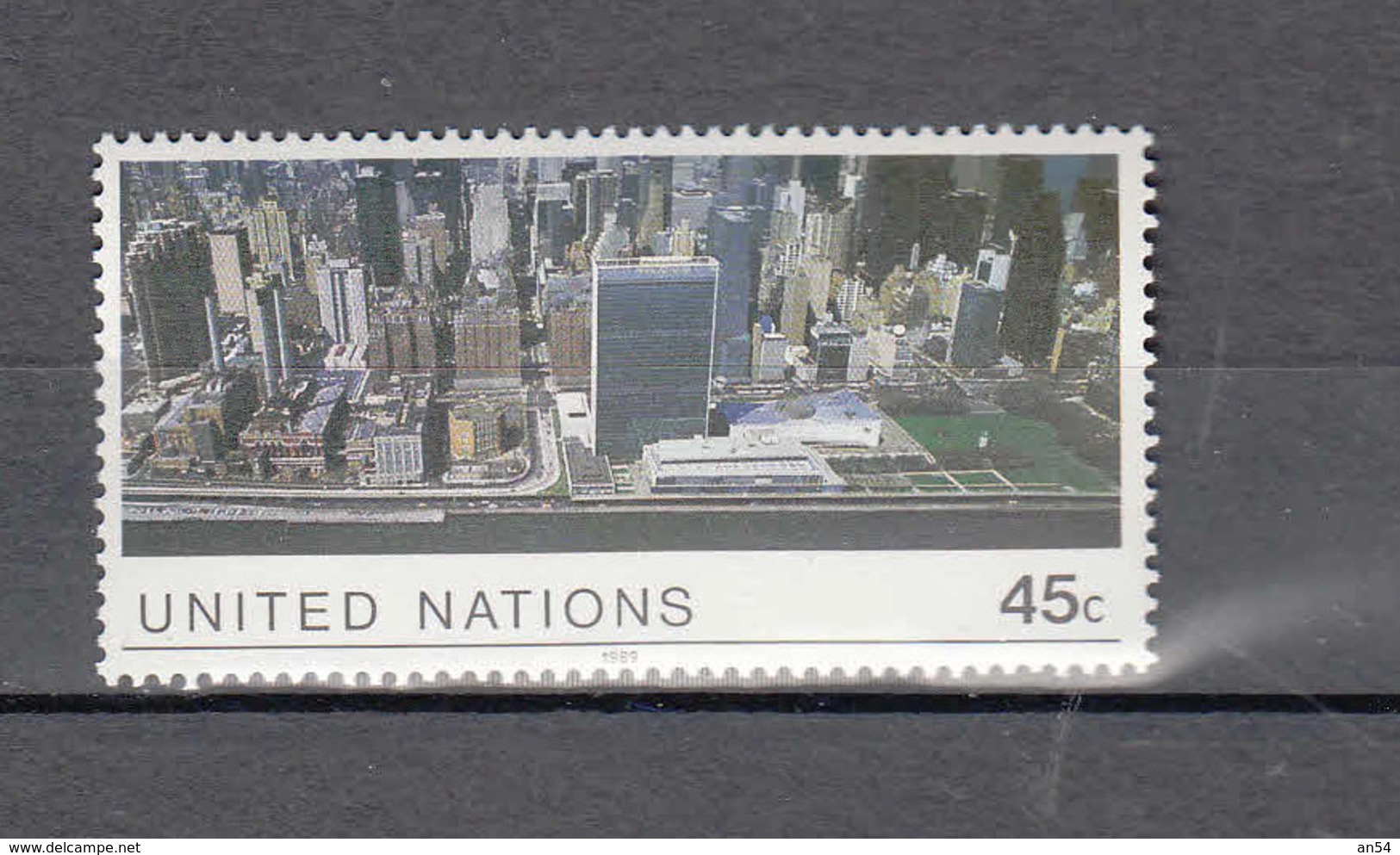 NATIONS  UNIES  NEW-YORK    1989     N°   541-542     NEUFS**   CATALOGUE YVERT&TELLIER - Neufs