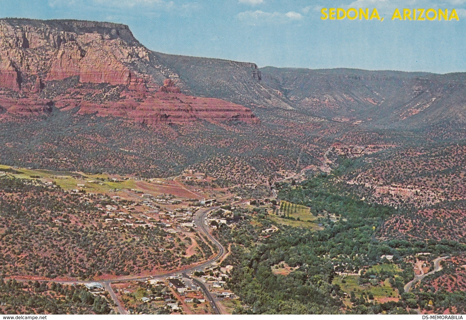 Sedona Arizona General View Postcard - Sedona