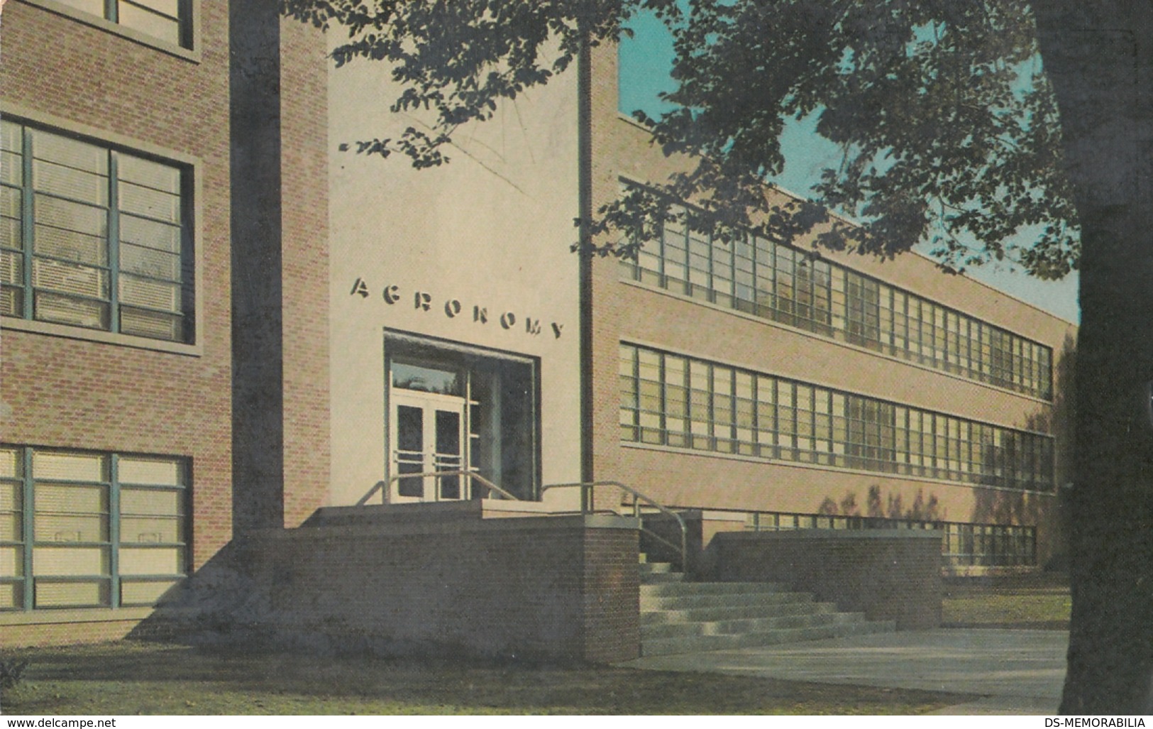 Ames Iowa - Agronomy Building Iowa State University Postcard 1969 - Ames