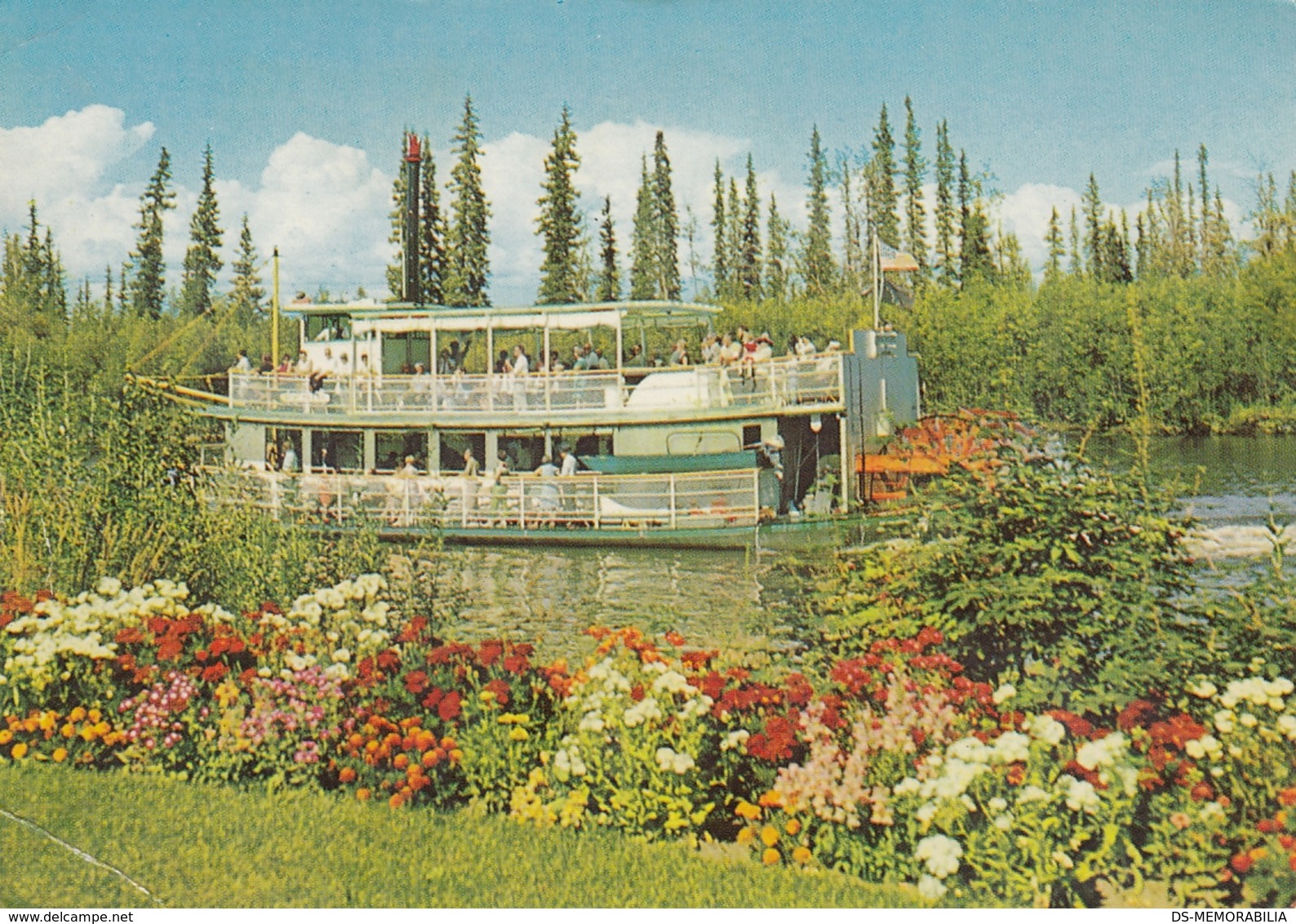 Fairbanks Alaska - Riverboat Discovery Postcard 1972 - Fairbanks