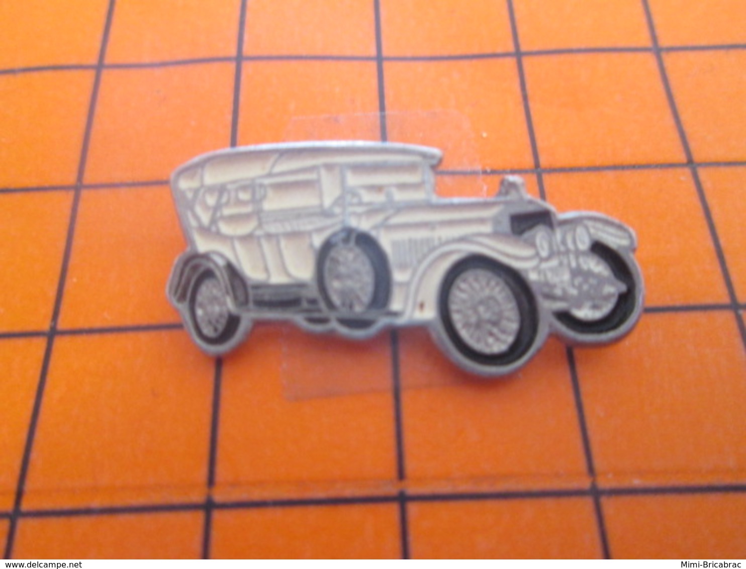 815a Pin's Pins / Beau Et Rare : Thème  AUTOMOBILES / ROLLS-ROYCE BLANCHE DE 1914 - Andere & Zonder Classificatie