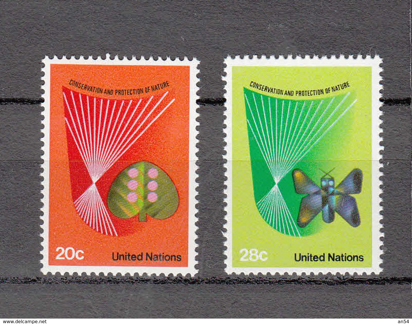 NATIONS  UNIES  NEW-YORK    1982     N°   362-363-381-382  NEUFS**   CATALOGUE YVERT&TELLIER - Neufs