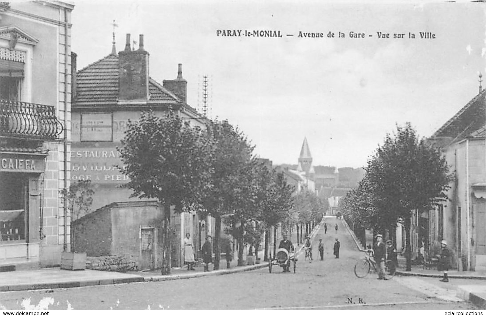 Paray Le Monial     71       Avenue De La Gare     (voir Scan) - Paray Le Monial