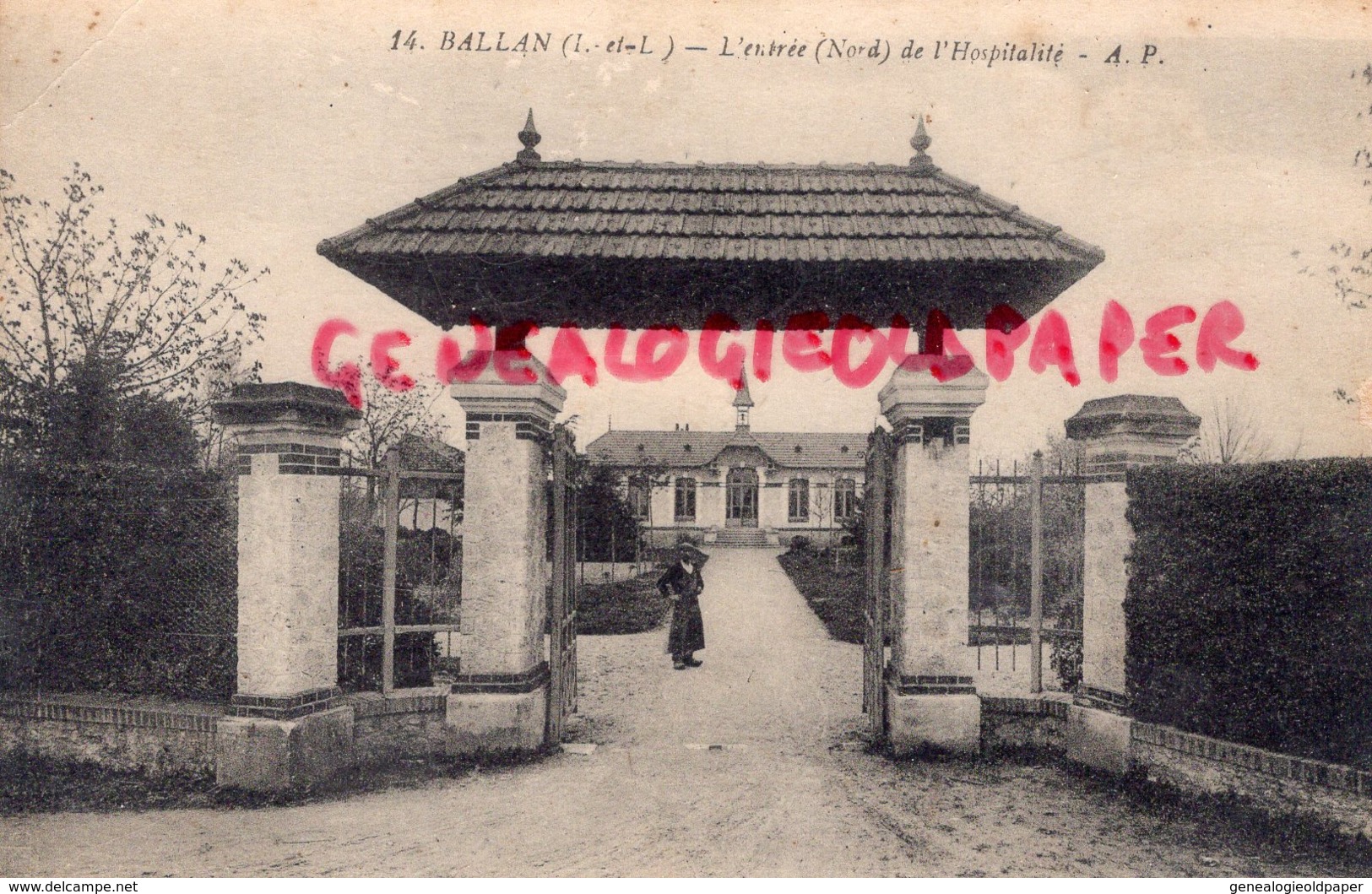 37- BALLAN - L' ENTREE NORD DE L' HOSPITALITE - Ballan-Miré