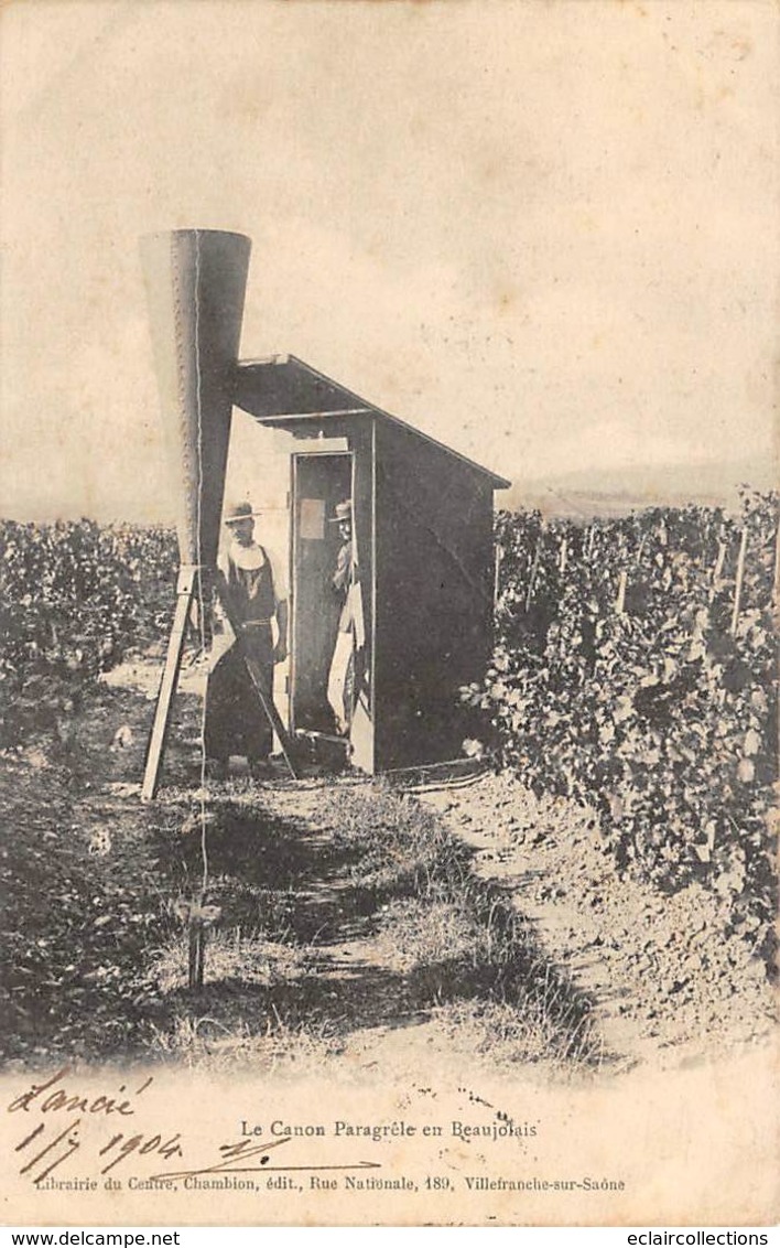 Divers  Non Localisé    71        En Beaujolais. Un Canon Paragrêle      (scan) - Otros & Sin Clasificación