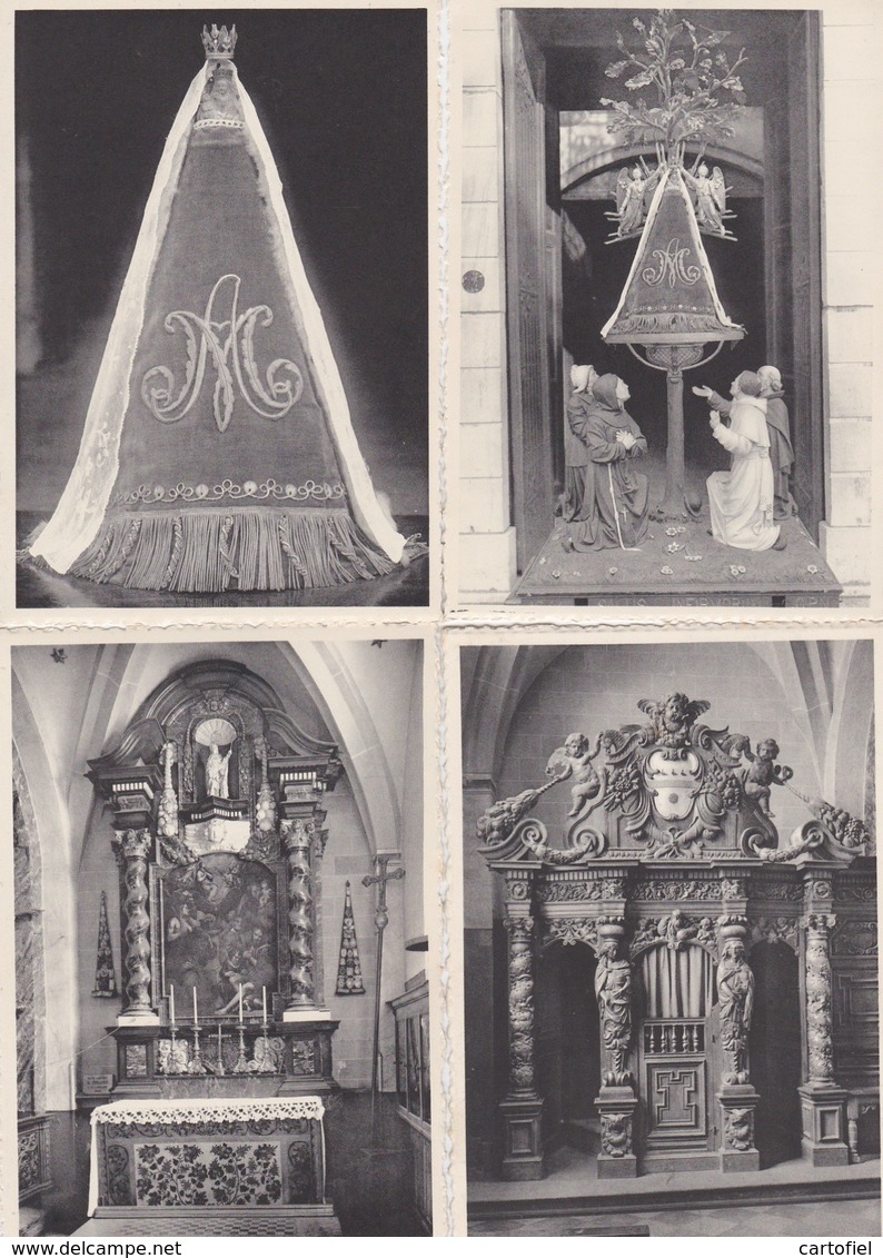 SINT-TRUIDEN-KORTENBOS-CORTENBOSCH-BASILIEK-VAN O.L.VROUW-VOLLEDIGE REEKS VAN 15 KAARTEN-MOOIE STAAT-ZIE 8 SCANS - Sint-Truiden