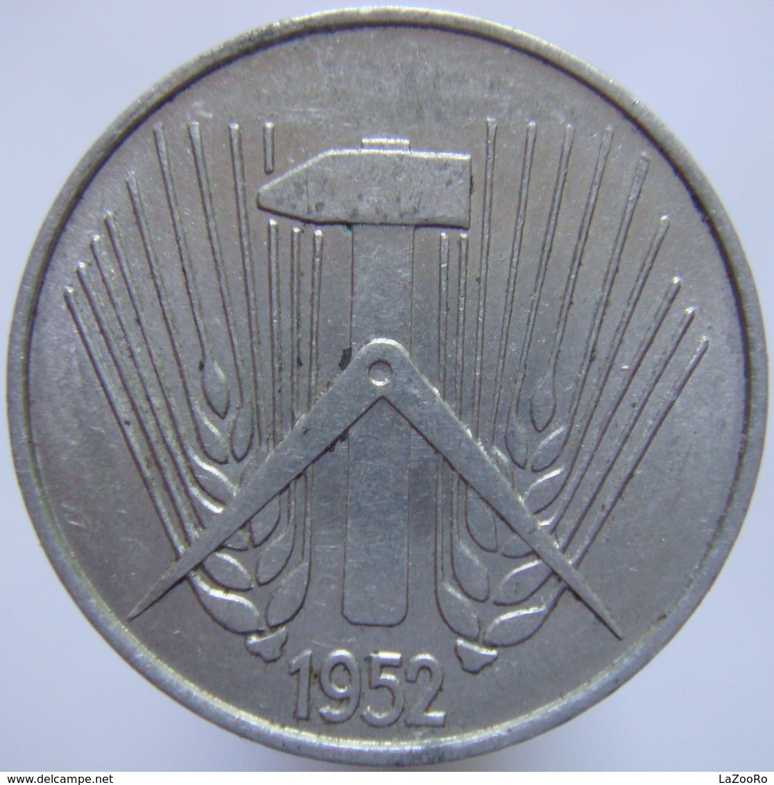 East Germany 5 Pfennig 1952 A XF - 5 Pfennig