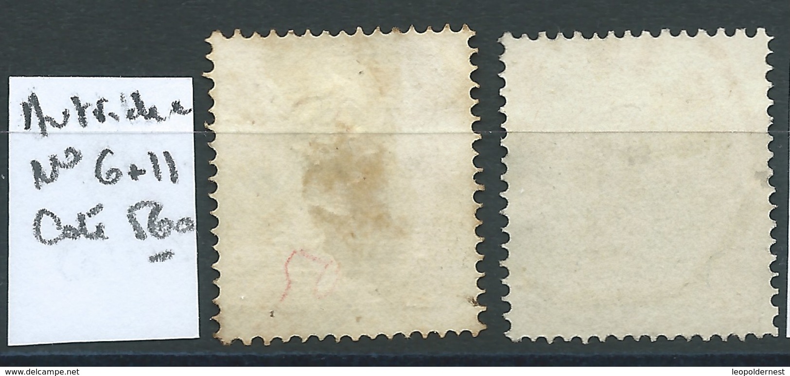 AUTRICHE : N°6 + N° 11. Cote 560 €. - Used Stamps