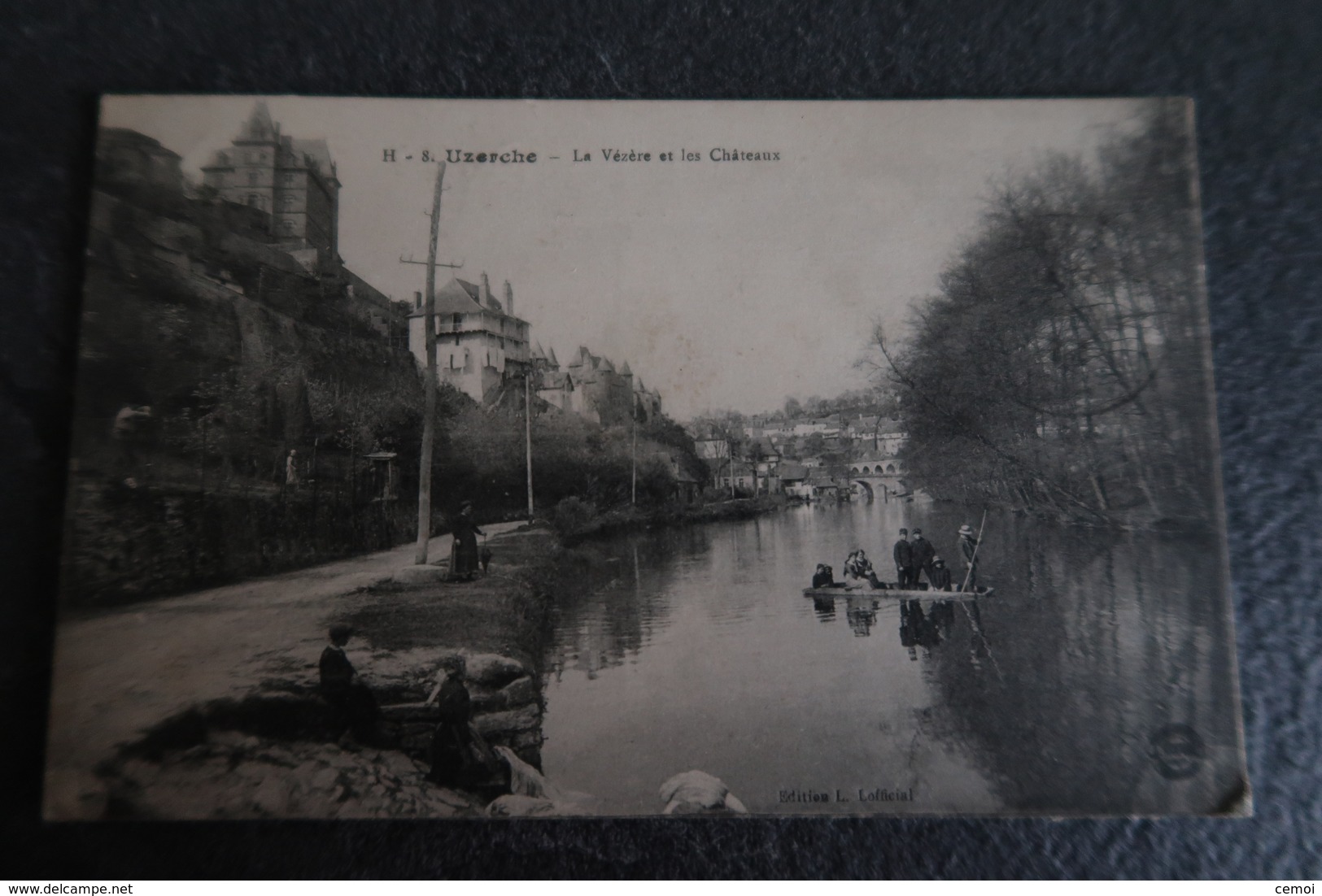 CPA Animée - UZERCHE (19) - La Vézère Et Les Châteaux - Uzerche