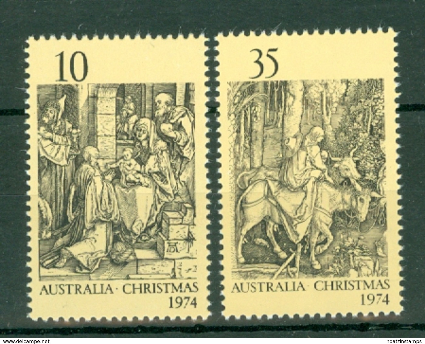 Australia: 1974   Christmas Woodcuts By Durer    MNH - Mint Stamps