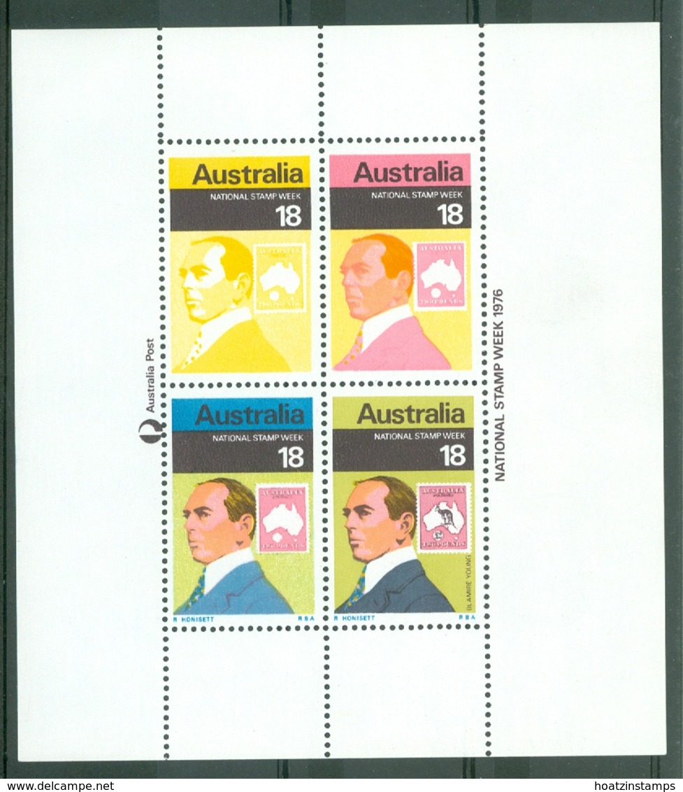 Australia: 1976   National Stamp Week   M/S  MNH - Mint Stamps