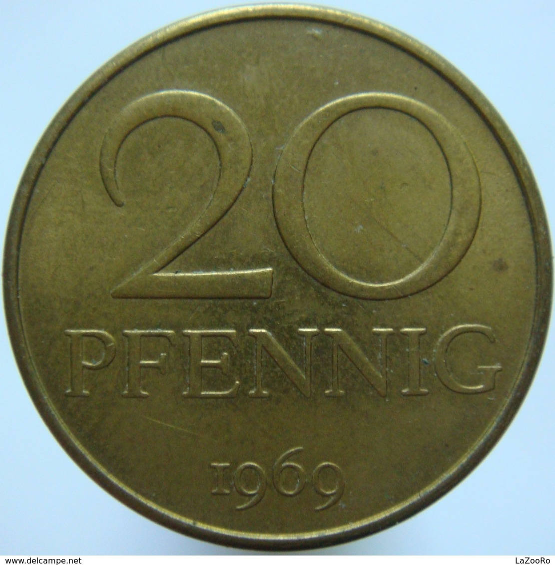 East Germany 20 Pfennig 1969 UNC - 20 Pfennig