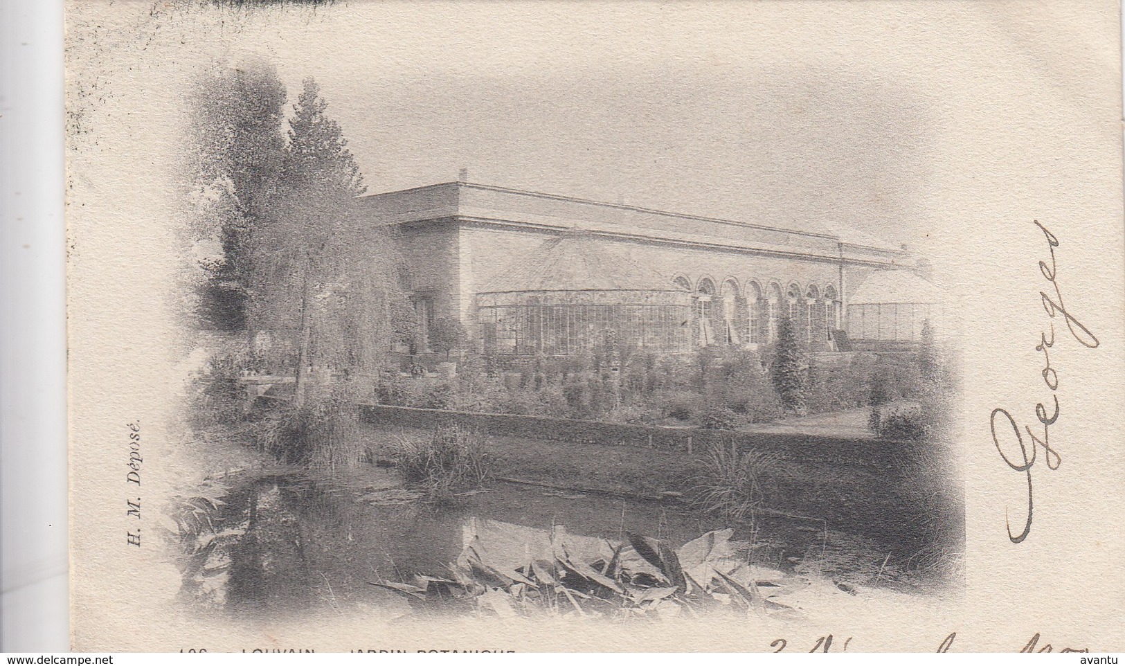 LEUVEN / JARDIN BOTANIQUE  1900  PRECURSEUR - Leuven