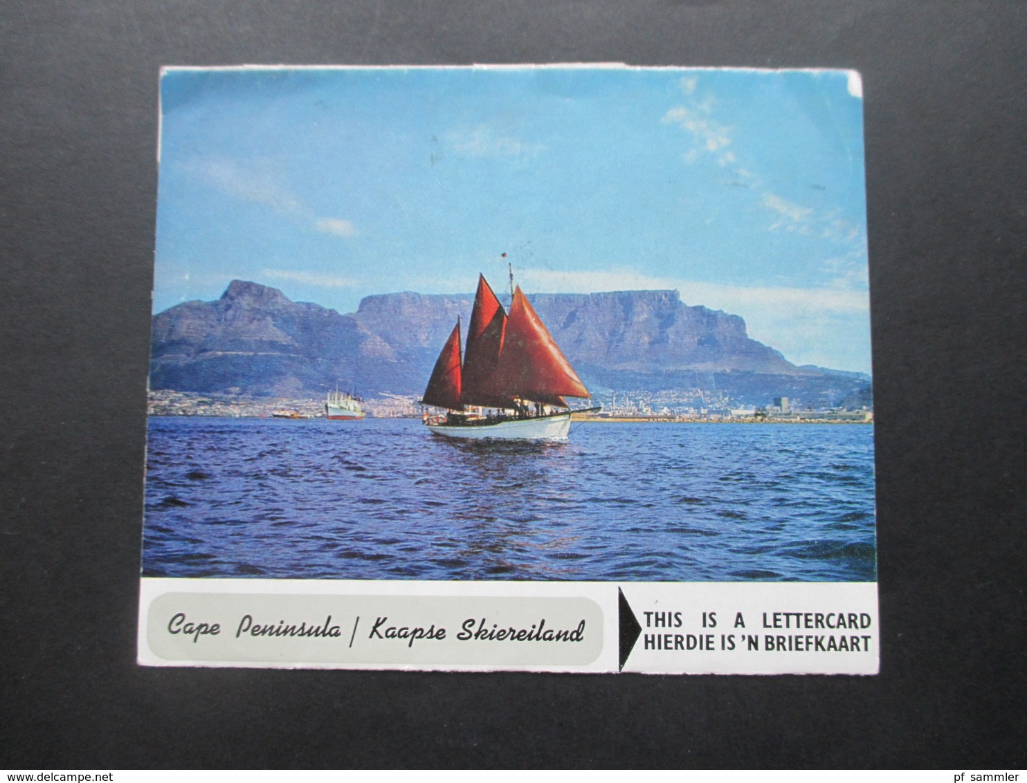 Süd Afrika RSA South Africa Cape Peninsula / Kaapse Skiereiland Lettercard / Leporello - Storia Postale