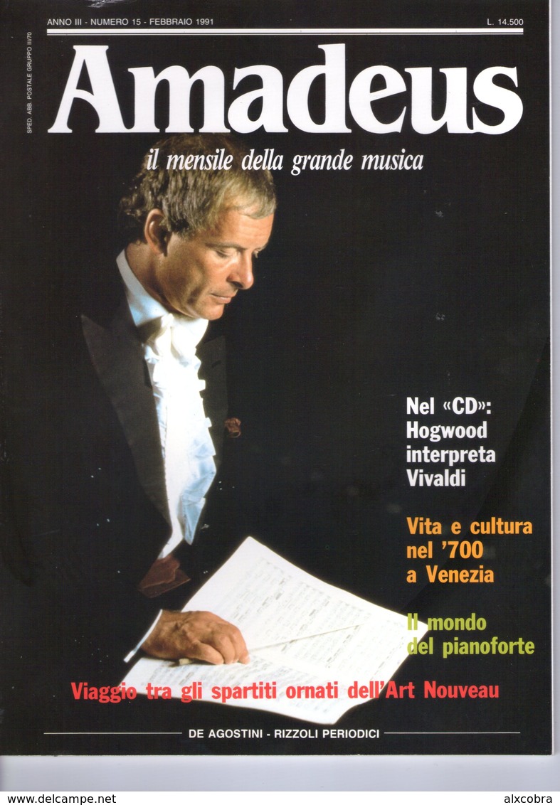 AMADEUS Italiano N.15 Con CD - Música