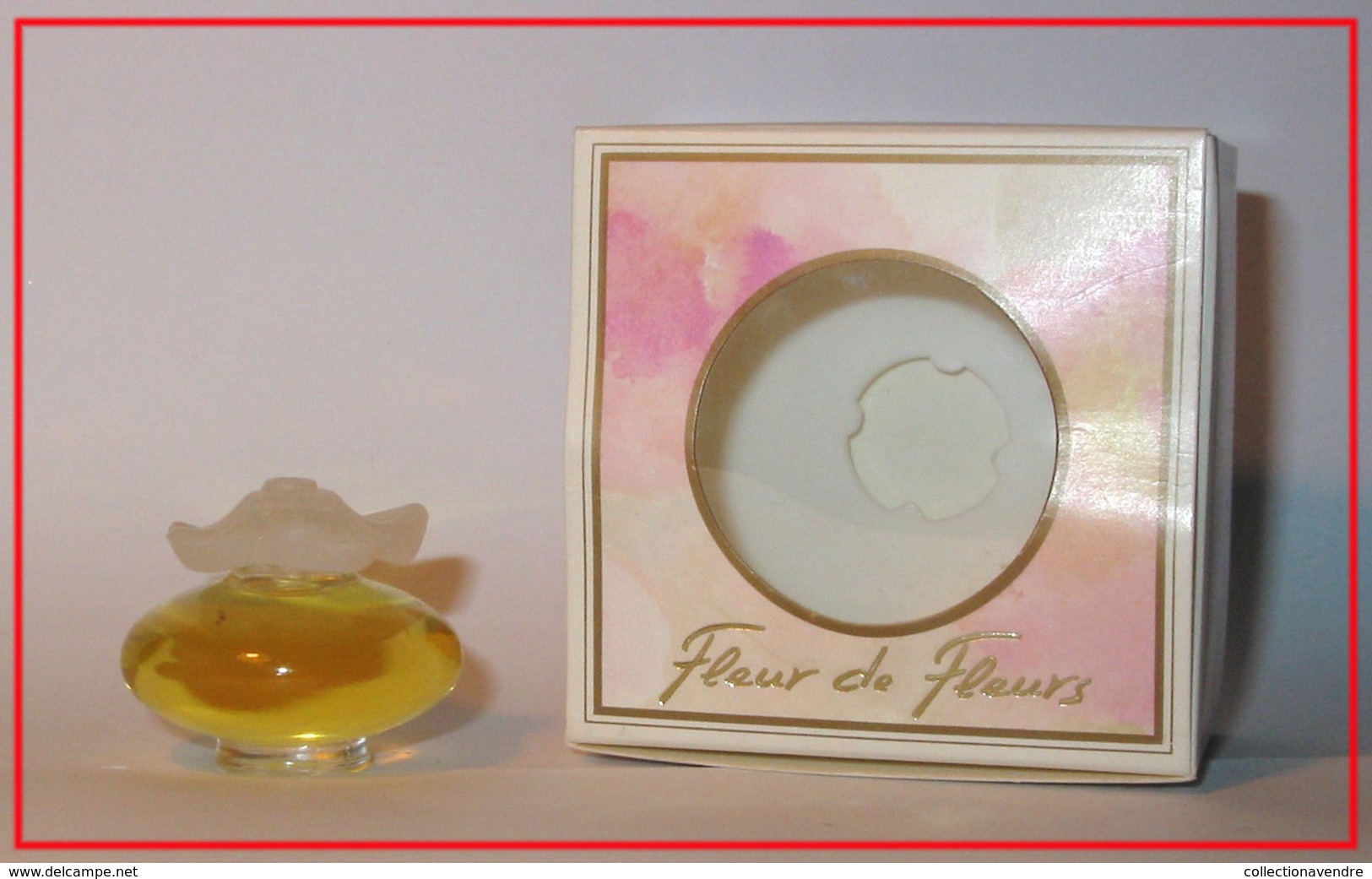 Nina RICCI : Fleur De Fleurs. Parfum De Toilette 6 Ml. Version 1982. Parfait état - Miniatures Femmes (avec Boite)