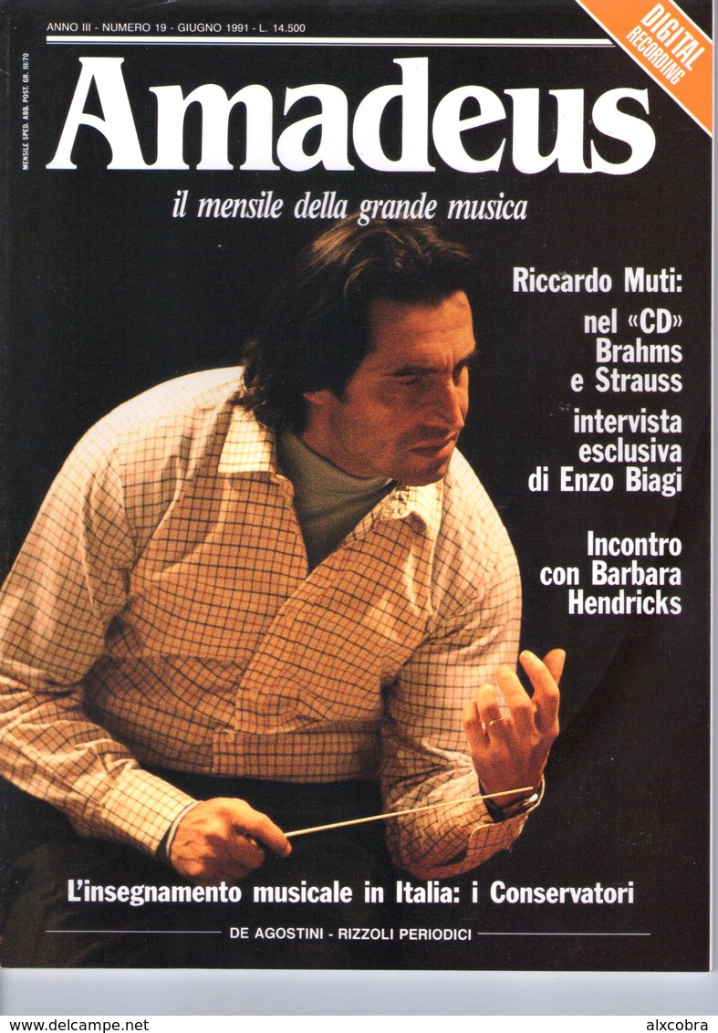 AMADEUS Italiano N.19 Con CD - Música