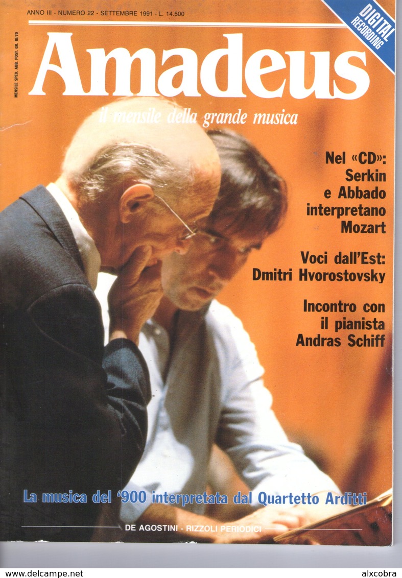 AMADEUS Italiano N.22 Con CD - Muziek