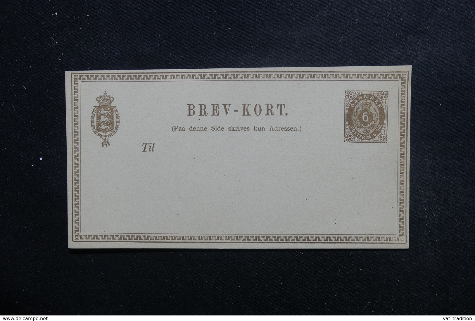 DANEMARK - Entier Postal Non Circulé - L 49203 - Interi Postali