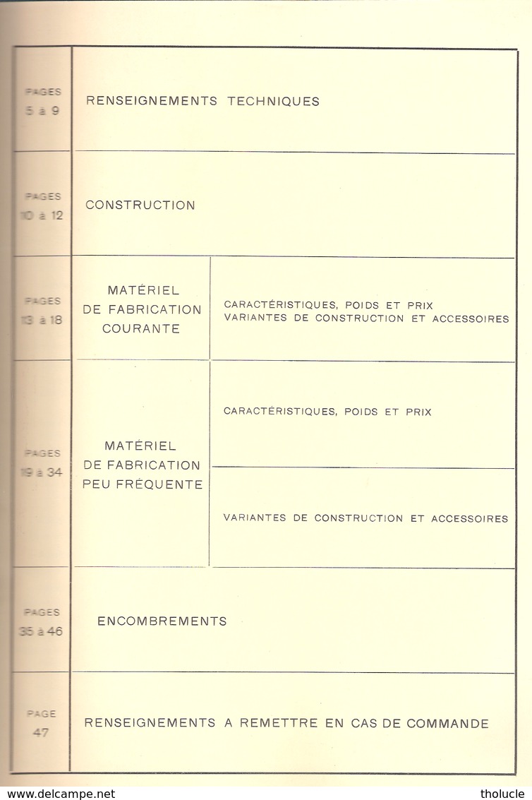 Catalogue De La Société ACEC -Charleroi-Moteurs à Courant Continu Type CV-48p-+/-1950-Voir Sommaire-plans Et Croquis - Électricité & Gaz