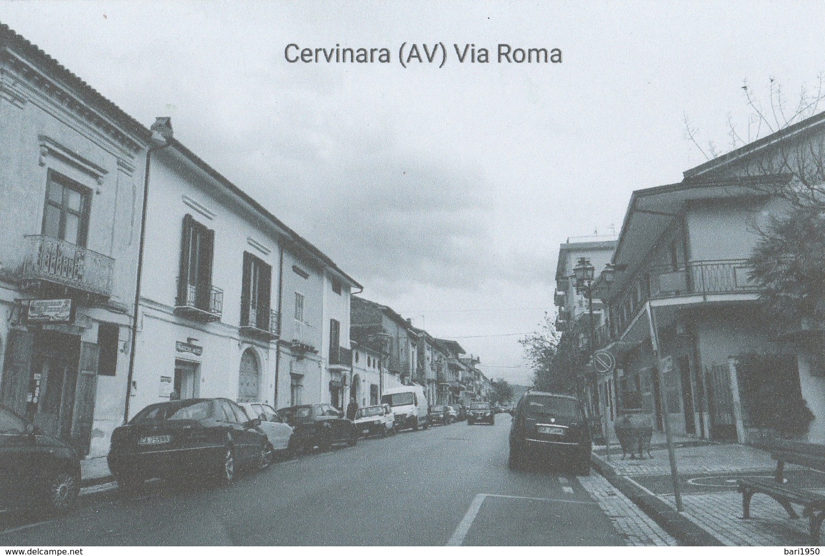 Cervinara (AV)  Via Roma  (Cartolina Ricordo) - Avellino