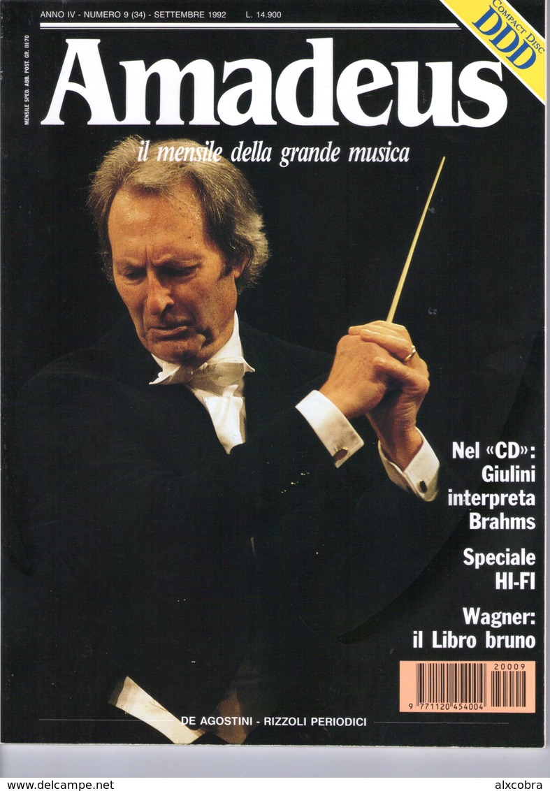 AMADEUS Italiano N.34 Con CD - Música