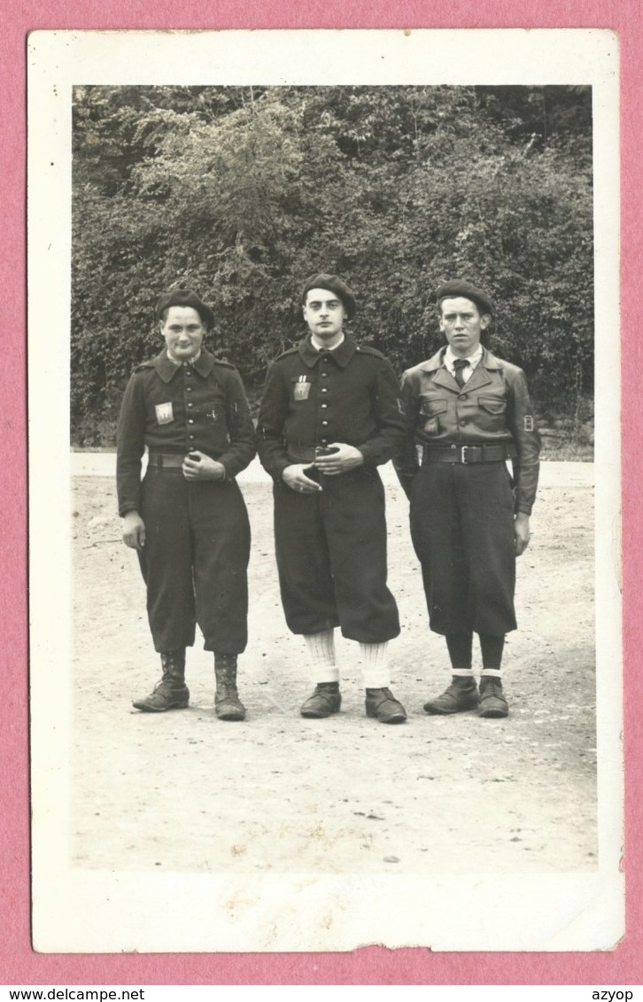 65 - SAINT PE DE BIGORRE - Carte Photo - Chantier De Jeunesse - Guerre 39/45 - Voir état - Autres & Non Classés