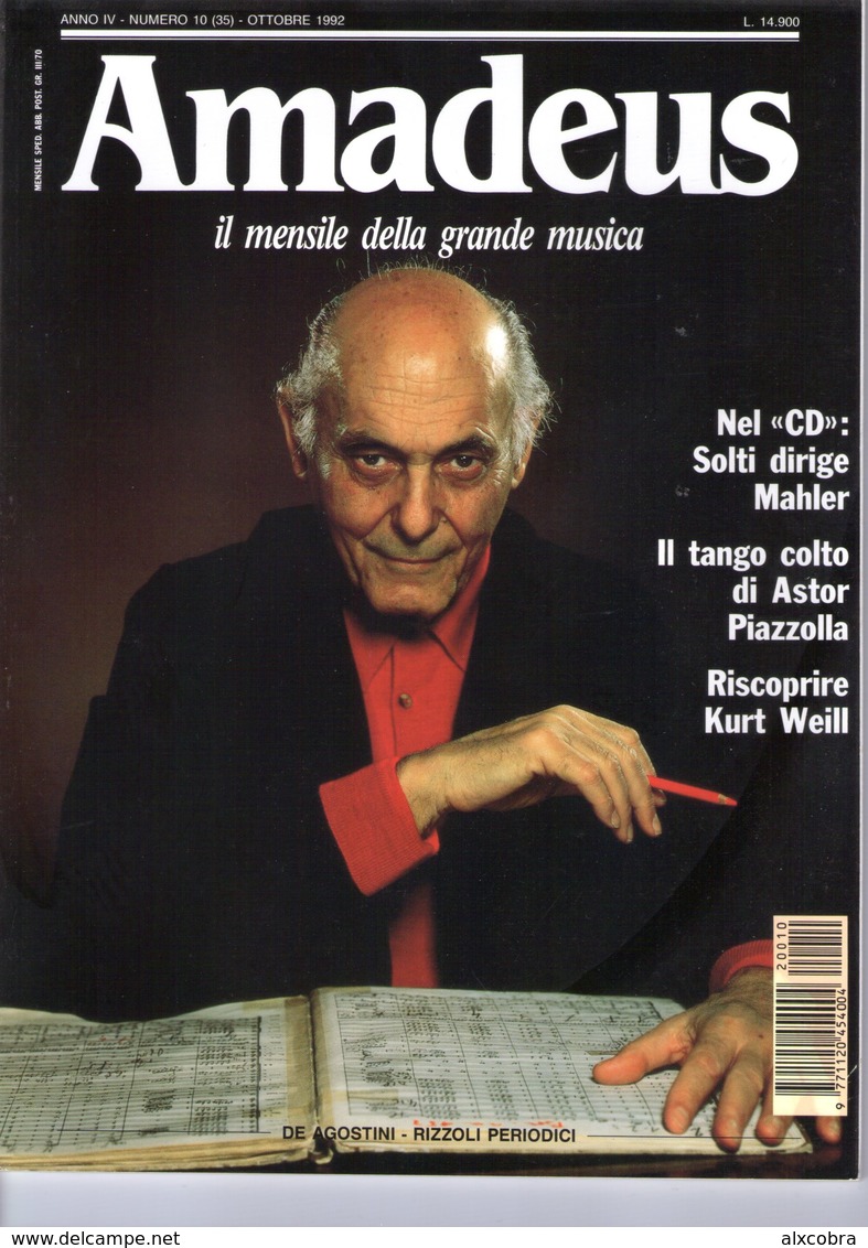 AMADEUS Italiano N.35 Con CD - Música