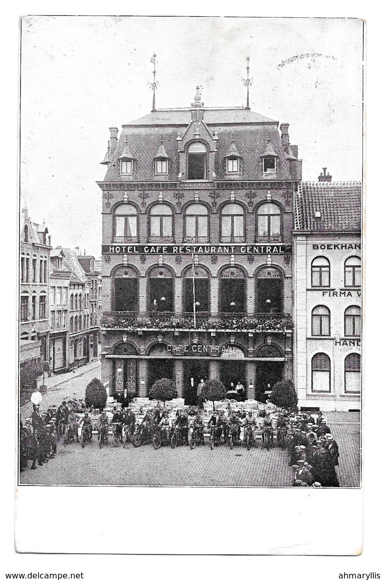 Venlo Markt Hotel Café Restaurant Central Van Loyengoed Vossen 1929 Cyclistes - Venlo