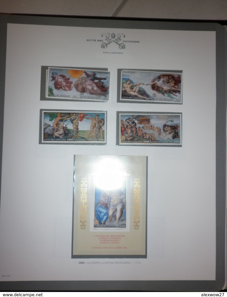 Vaticano Collezione 1959/1996  G.B.E. SOTTO FACCIALE - Sammlungen