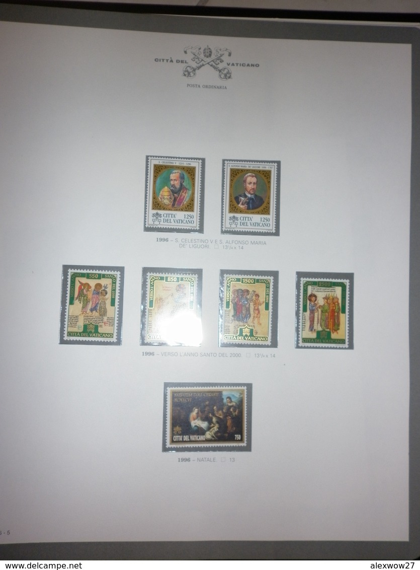 Vaticano Collezione 1959/1996  G.B.E. SOTTO FACCIALE - Verzamelingen