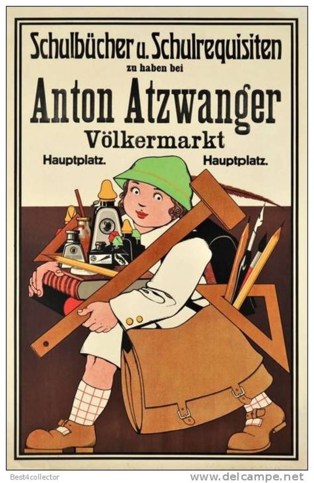 @@@ MAGNET - Schulbücher U. Schulrequisiten Zu Haben Bei Anton Atzwanger - Advertising