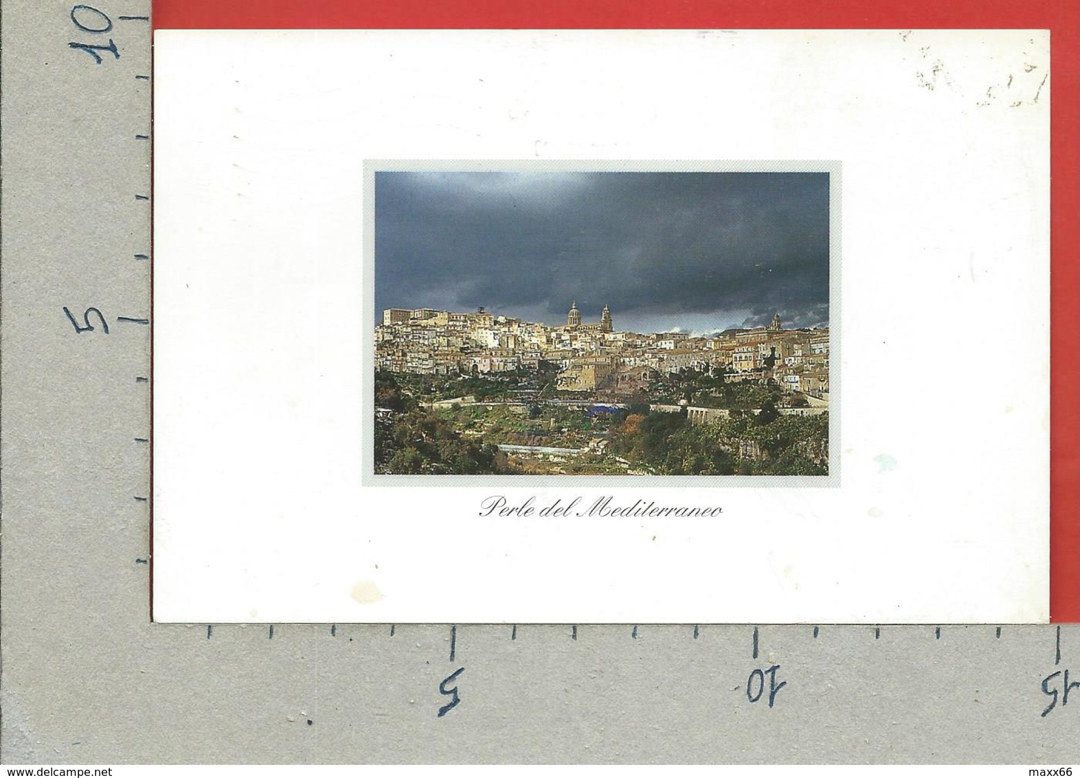 CARTOLINA VG ITALIA - Veduta Panoramica Di RAGUSA IBLA - 10 X 15 - 2008 PRIORITARIA SENZA NUMERALE - Ragusa