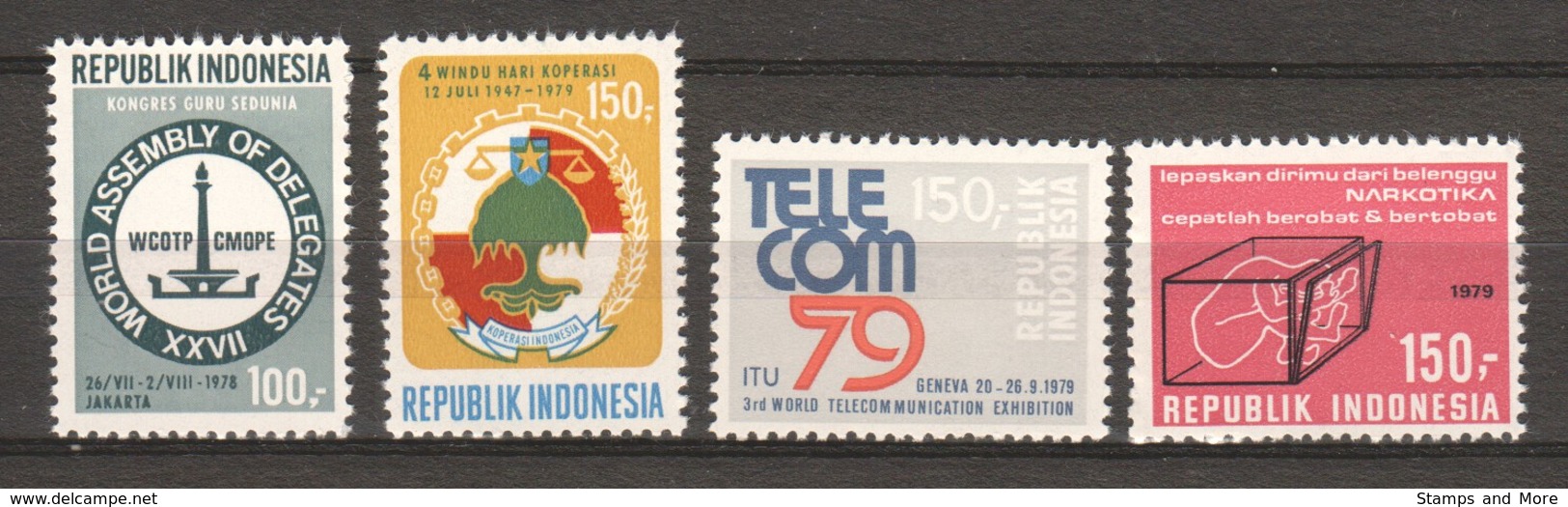 Indonesia 1978-1979 - Various Issues MNH - Indonesië