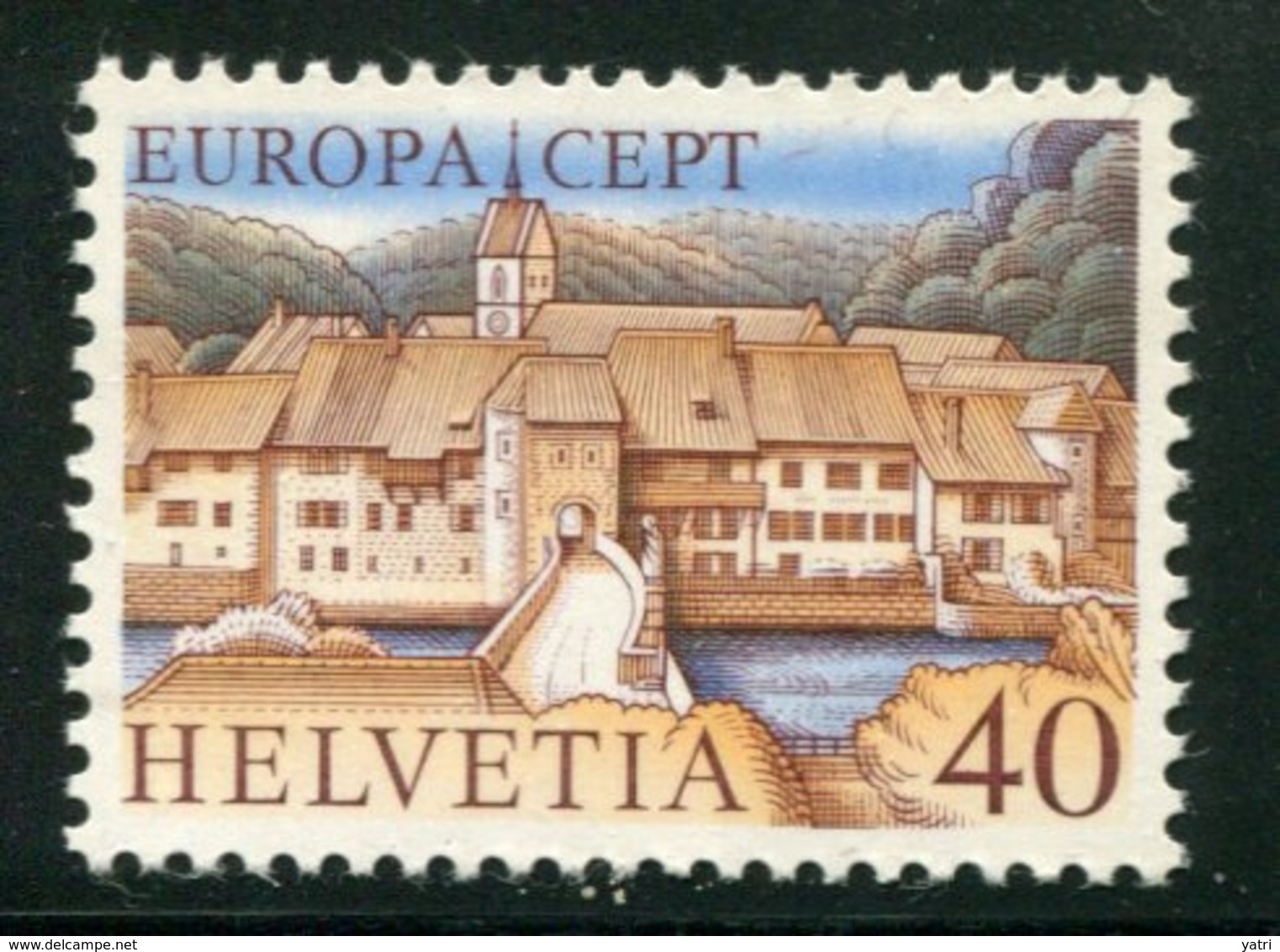 Europa Cept 1977 - Svizzera, 40 Cent. ** - 1977