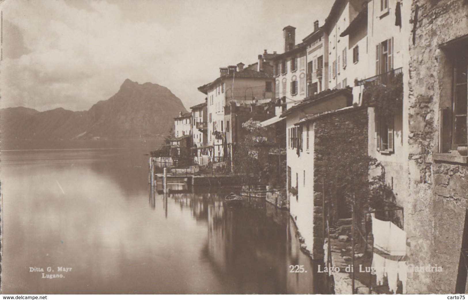 Suisse - Gandria - Lago Di Lugano - Ditta G. Mayr - Gandria 