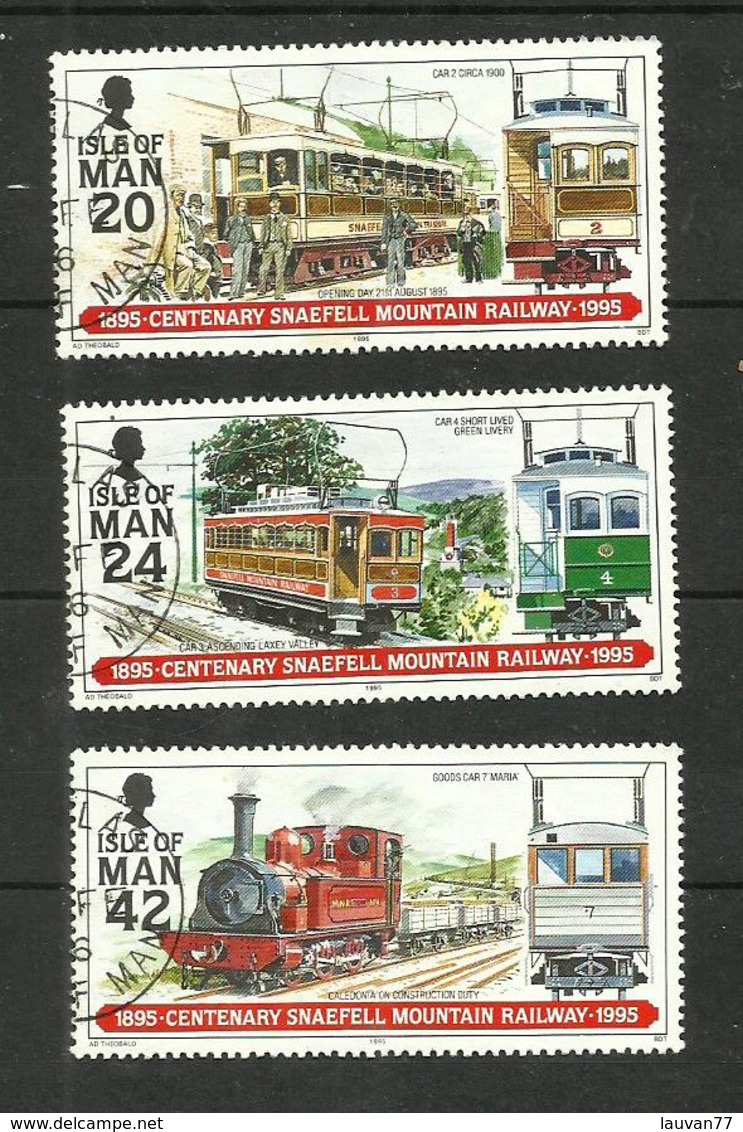 Ile De Man N°653, 654, 656 Cote 4.35 Euros - Isle Of Man