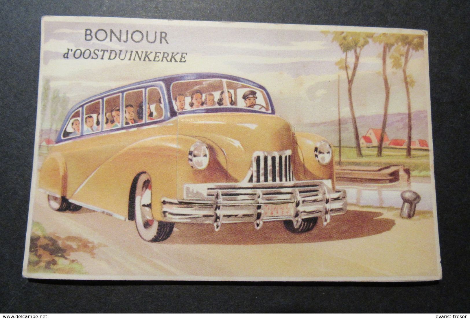 Bonjour D'Oostduinkerke Carte Pliable - Oostduinkerke