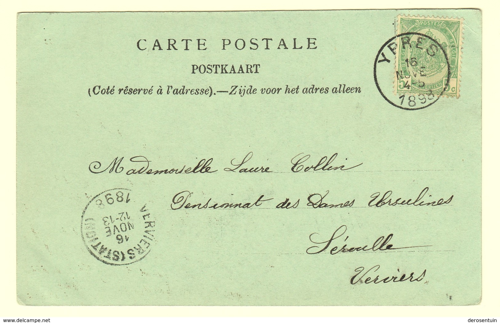 A0379	[Postkaart] Ypres ... Maison Des Corporations [1898 Ieper By Night] - Ieper