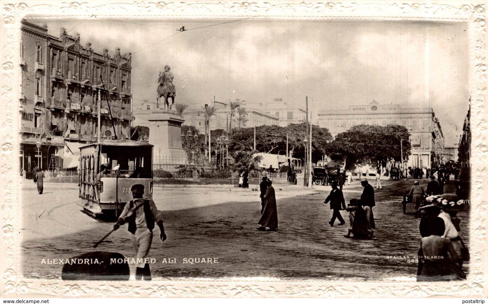 EGIPTO // EGYPTE. ALEXANDRIA. MOHAMED ALI SQUARE - Alejandría