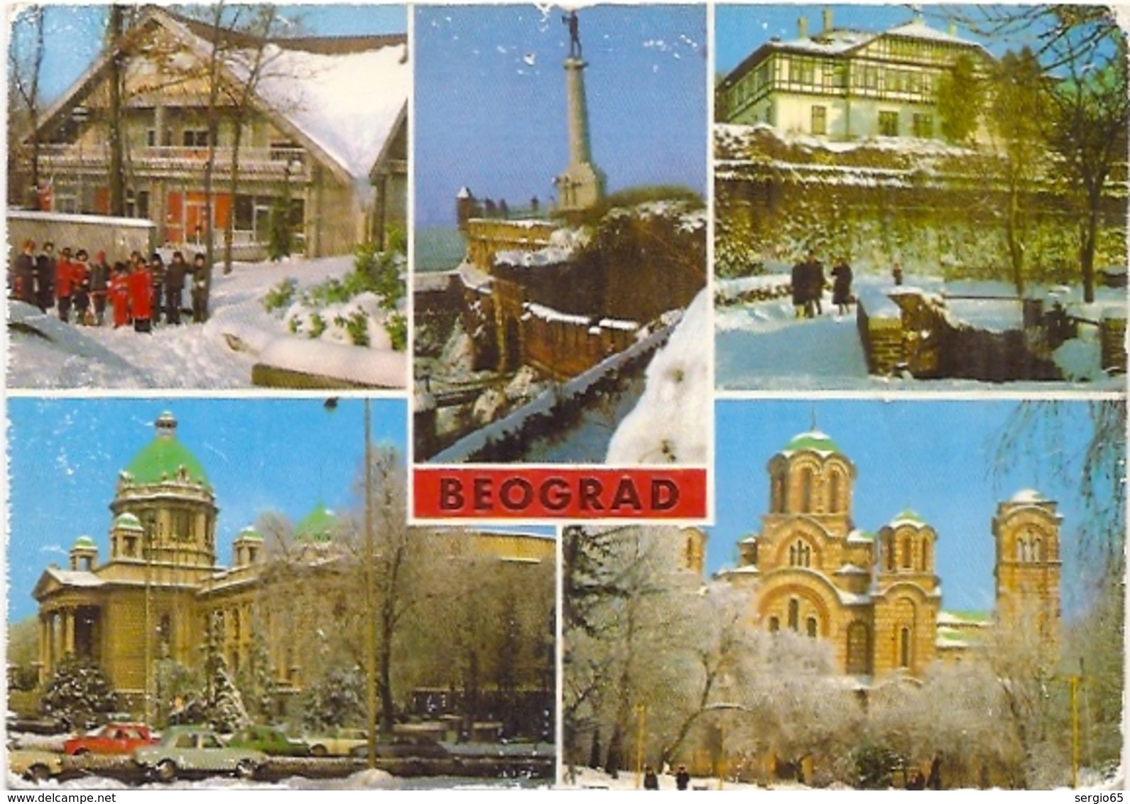 Beograd-  Traveled FNRJ - Serbia