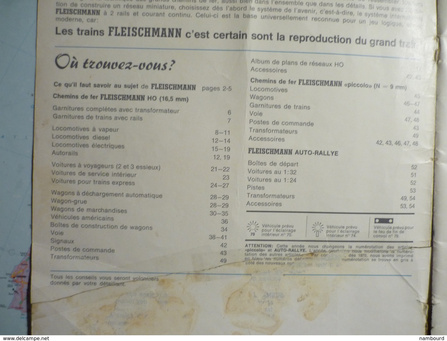 Catalogue Fleischmann 1970 - Model Making