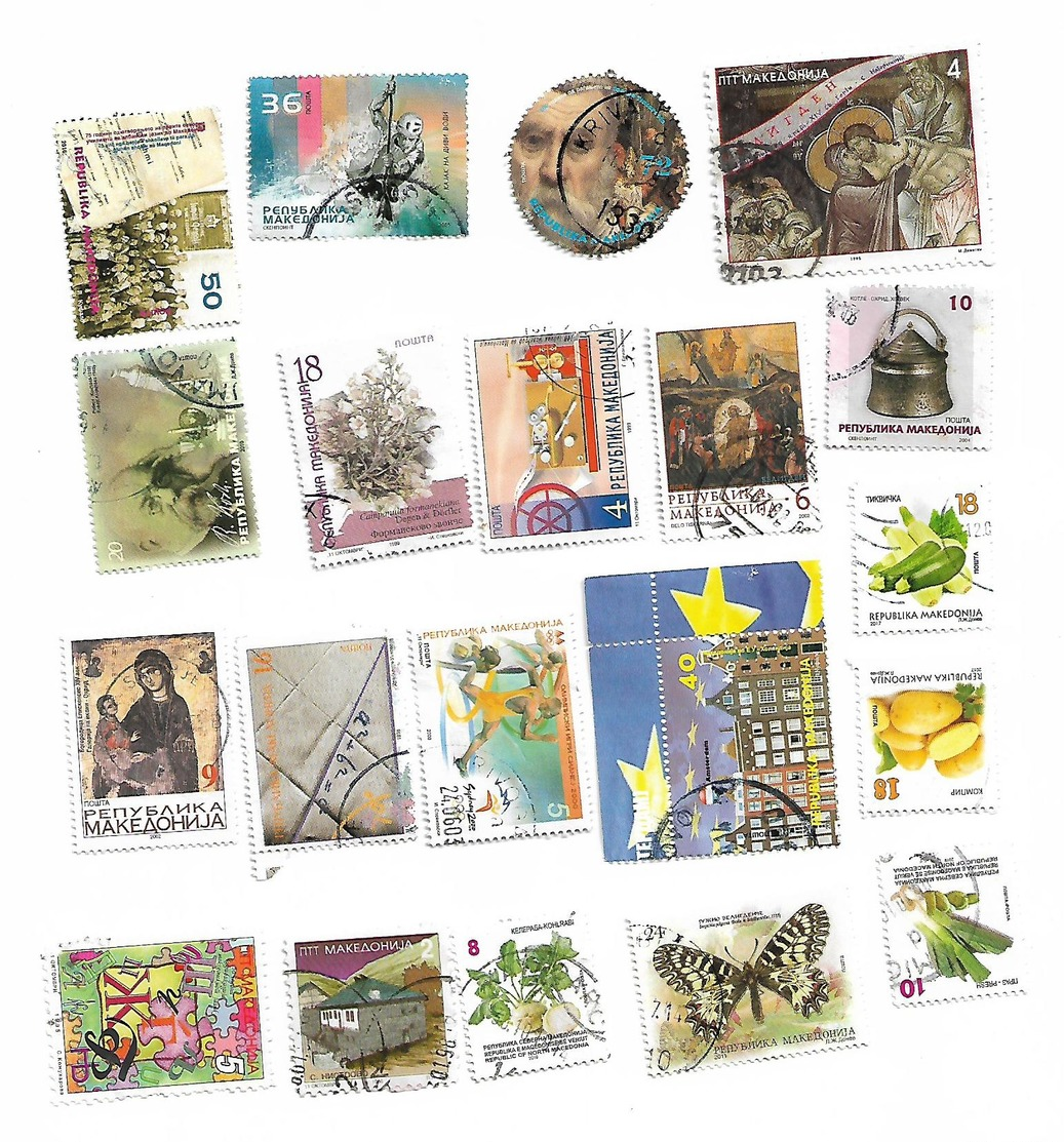 MAcedonia LOT 20 Stamp - Nordmazedonien