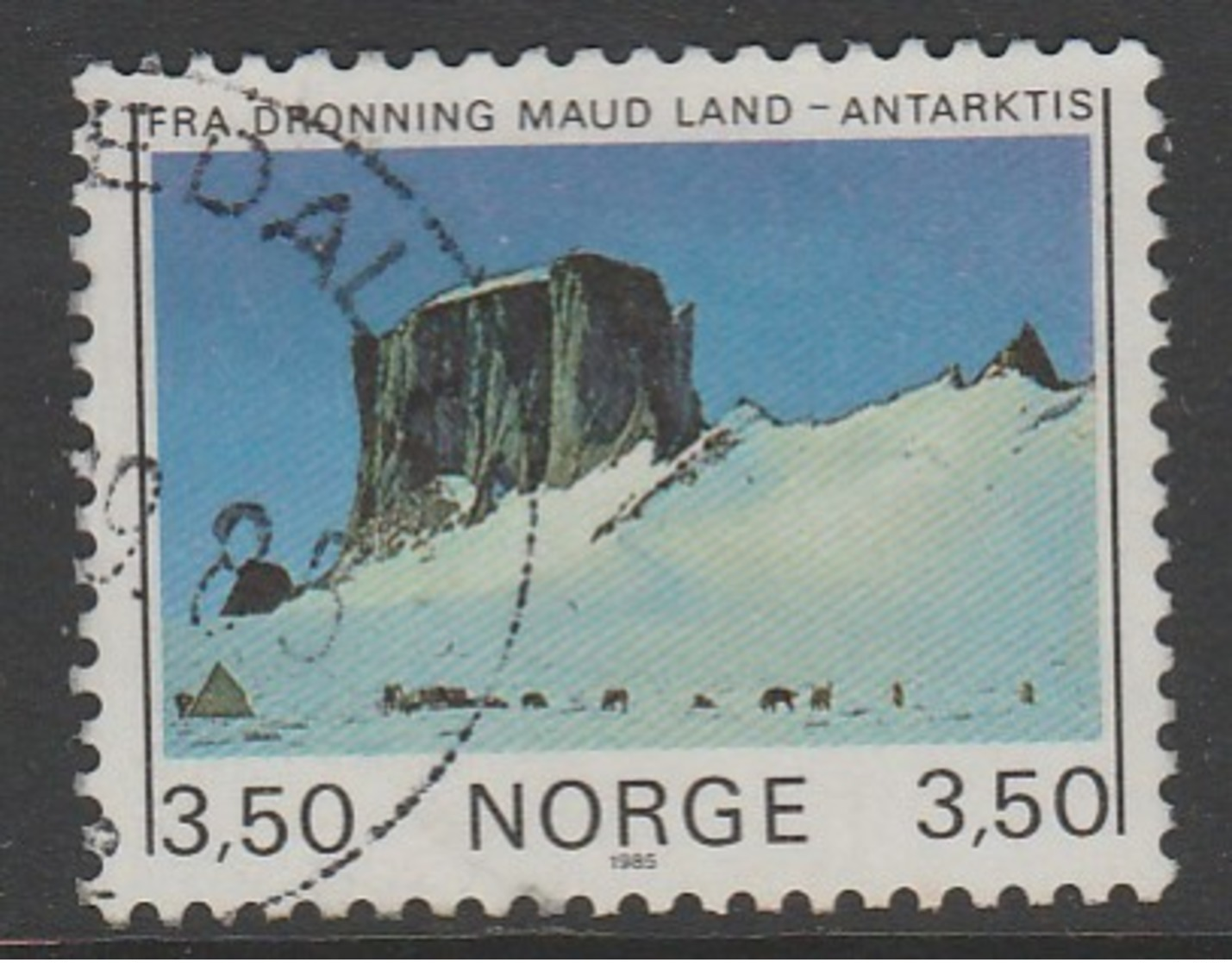 Norway 1985 Queen Maud's Country - The Antarctic 3.50 Kr Multicoloured SW 935 O Used - Used Stamps